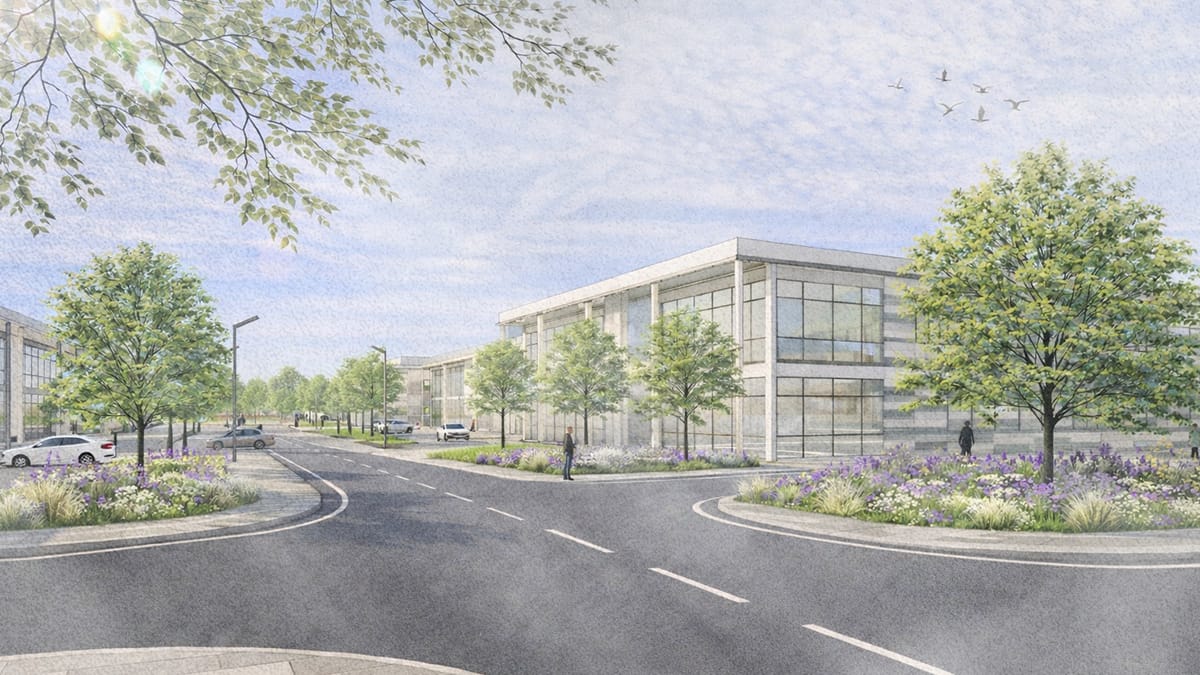 Illustrative image of the typical estate view for the proposed OTP2 scheme